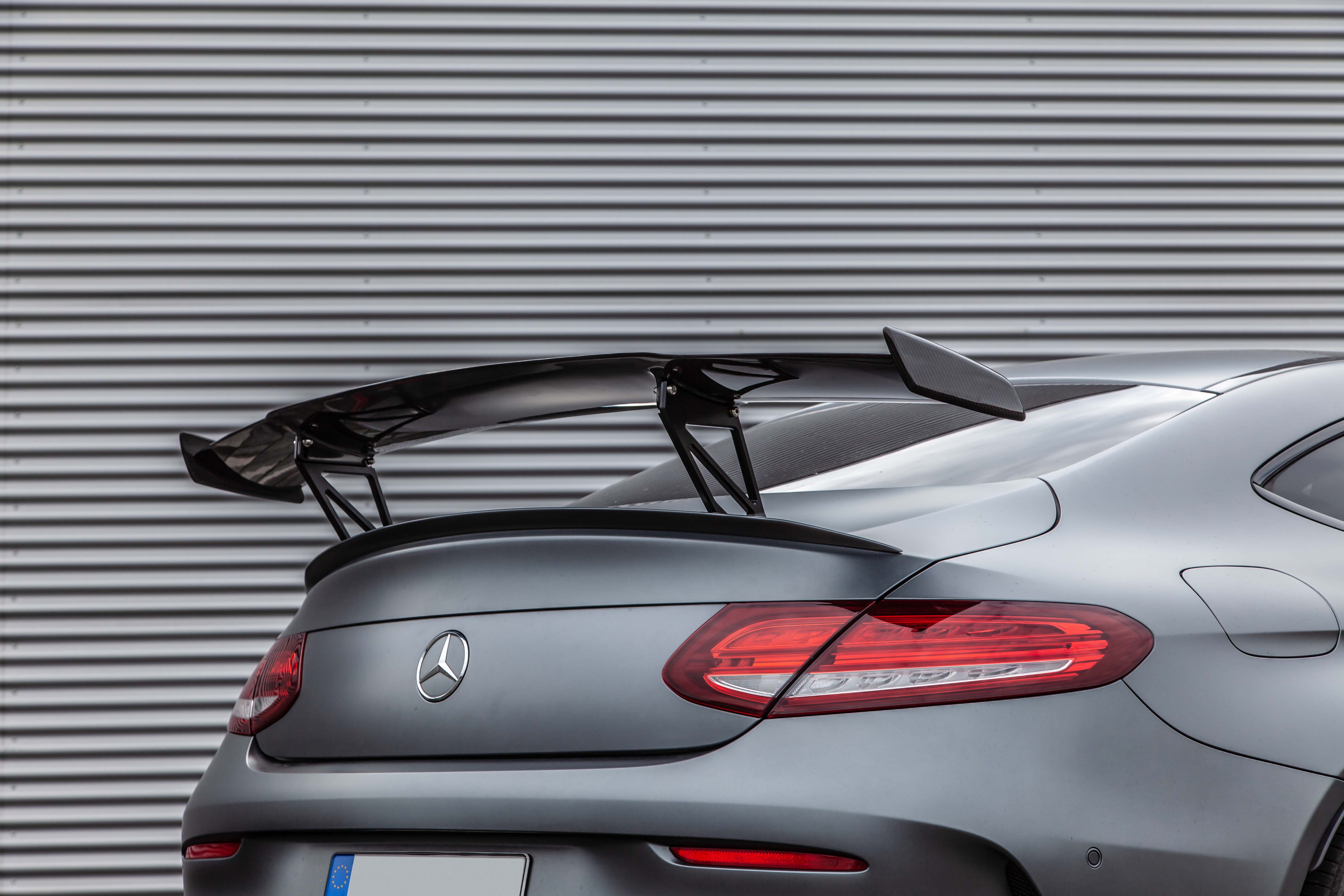 Mercedes C63 AMG Coupe C205, Carbon Heckflügel / Heckspoiler / Spoiler